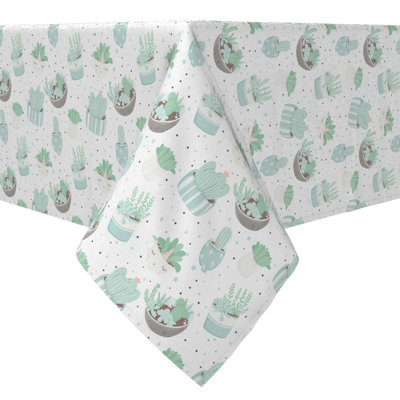 Square Cotton Twill Tablecloth