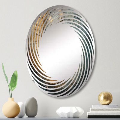Miroir mural spirale bronze VIREX