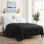 Couverture 100% coton, conception tissée pied-de-poule grand luxe-1527637053-1491553082