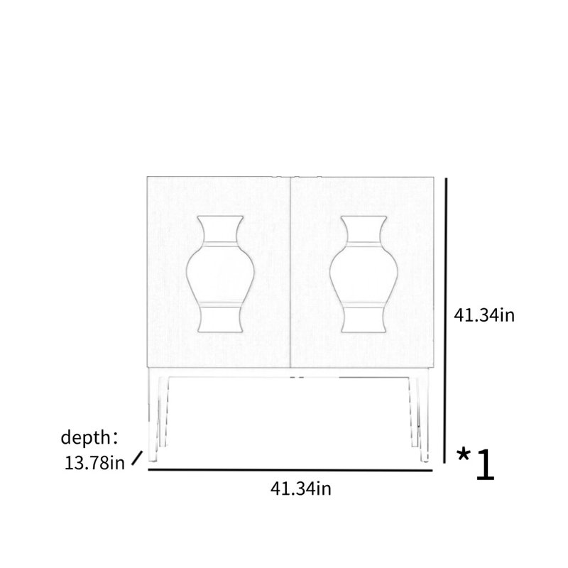 Armoire d'appoint Living Room, Vin rouge
