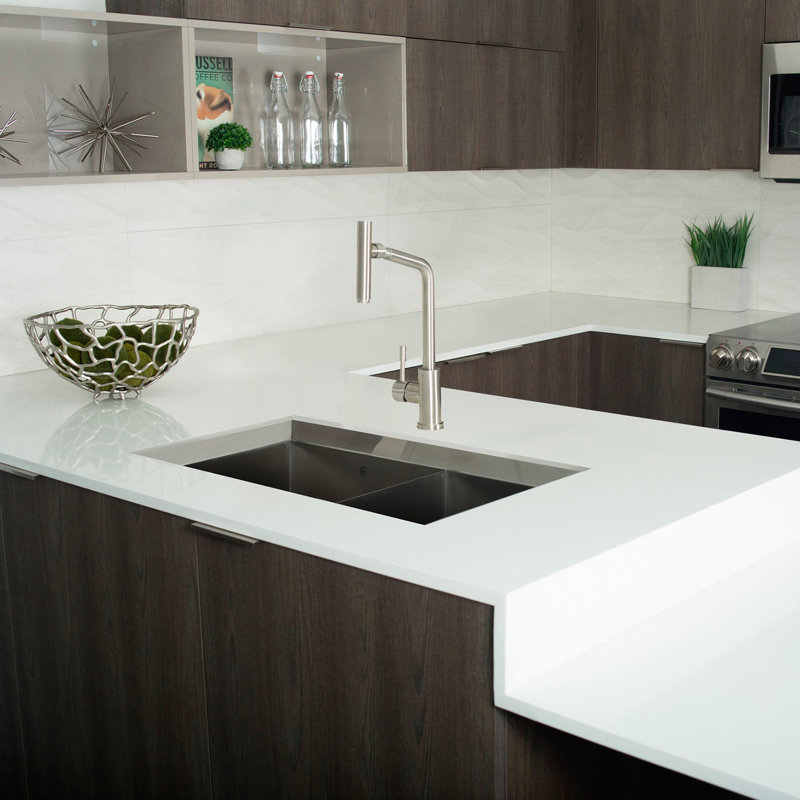 33'' L Double Bowl Stainless Steel Kitchen Sink