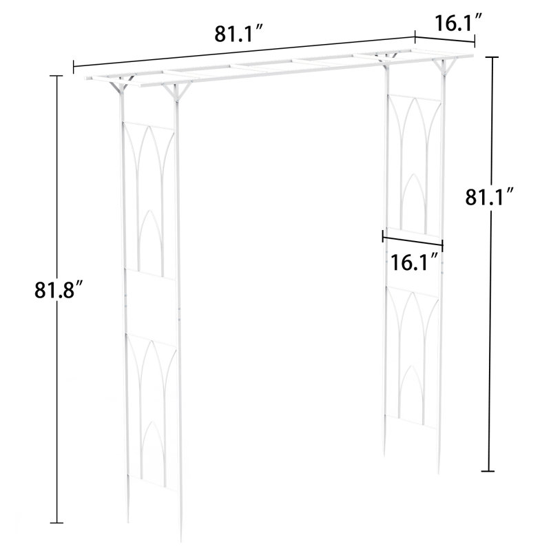 Arbor mariage arche de jardin treillis pergola tonnelles