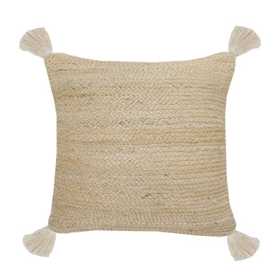 Jute Throw Pillow