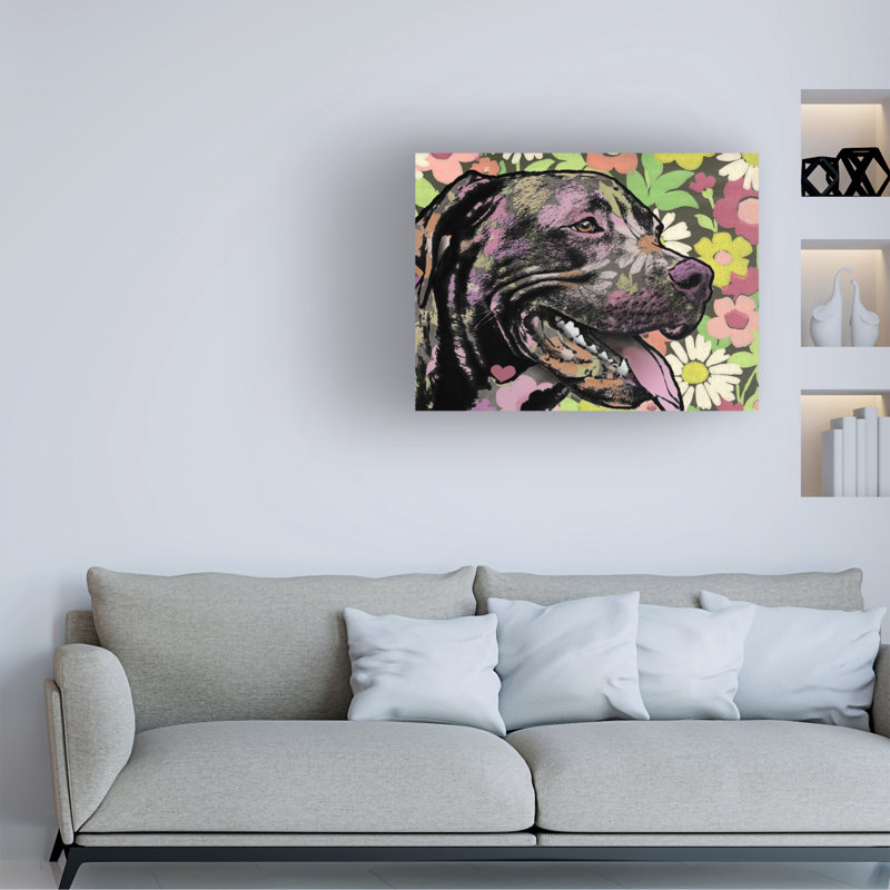 Animals Out There On Canvas Print, 24" H x 32" W x 2" D