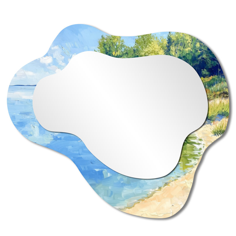 Miroir mural Coastal, 25" x 28"