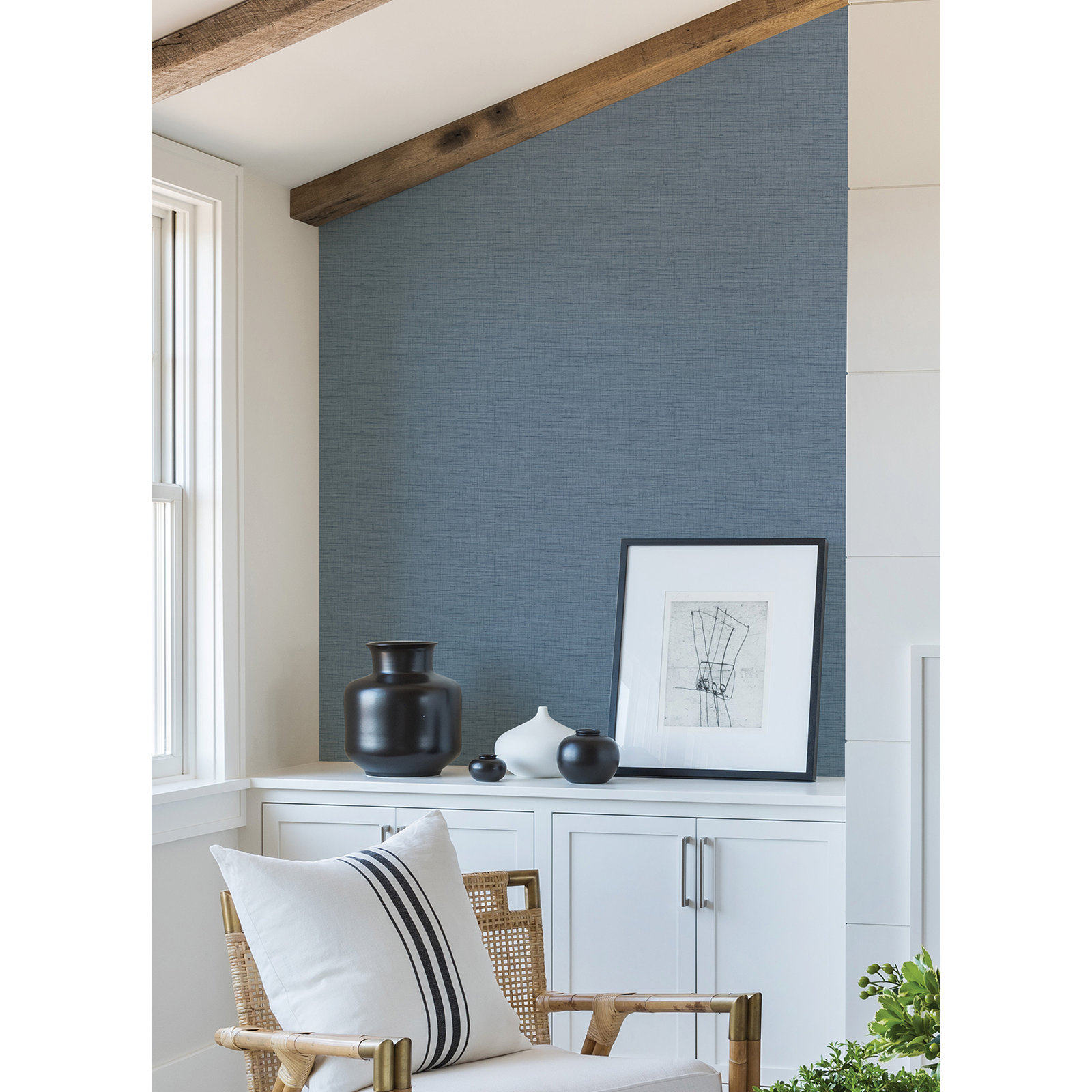 Pendry Wallpaper, Blue