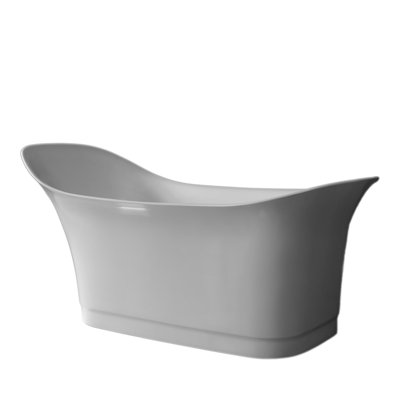 Baignoire de trempage autoportante en acrylique 67 po. X 31 po. Avec robinet