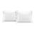  White Microfiber 5 Piece Coverlet / Bedspread Set-1591980934