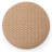 Modern Fabric Round Ottoman