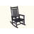 Outdoor Rocking Chair Set With Side Table, 3-Piece Rocking Chair Set With Wood-Texture,All Weather-Resistant (Includes 2 Rocking Chairs And 1 Table)