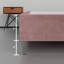 Base de lit en bois de qualité supérieure de 14 pouces de qualité supérieure, base confortable avec pieds en acrylique-88868855-88868867