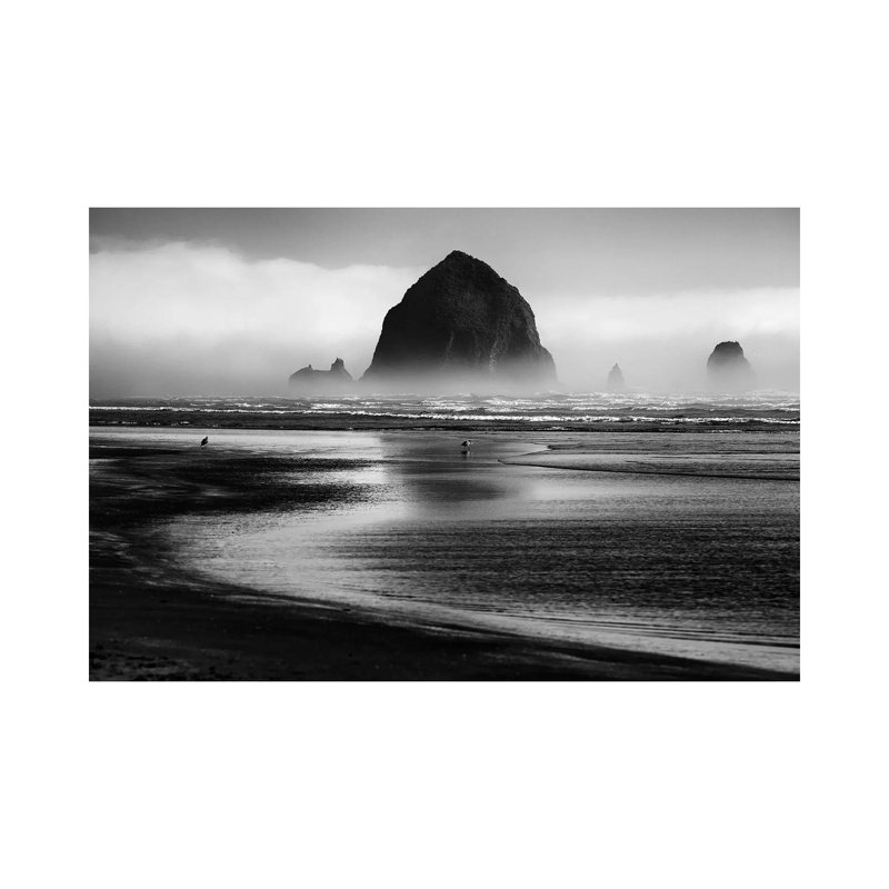 Cannon Beach 1 Piece Wrapped Canvas Wall Art, 20.32cm H x 30.48cm W x 1.91cm D