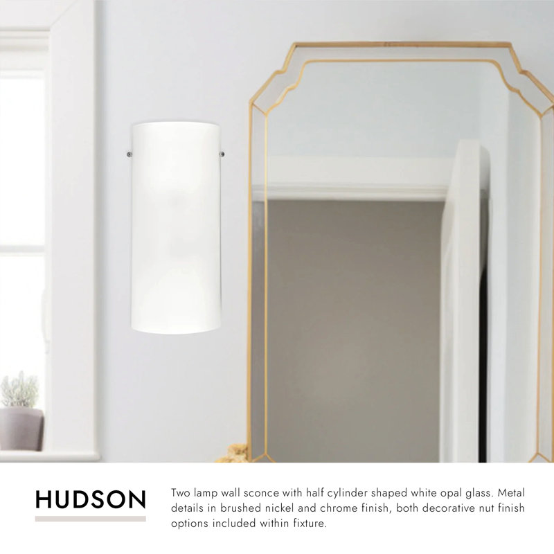 Hudson 2 - Light Flush Mounted Sconce