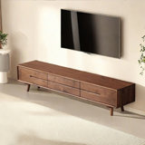 Durable Walnut TV Stand