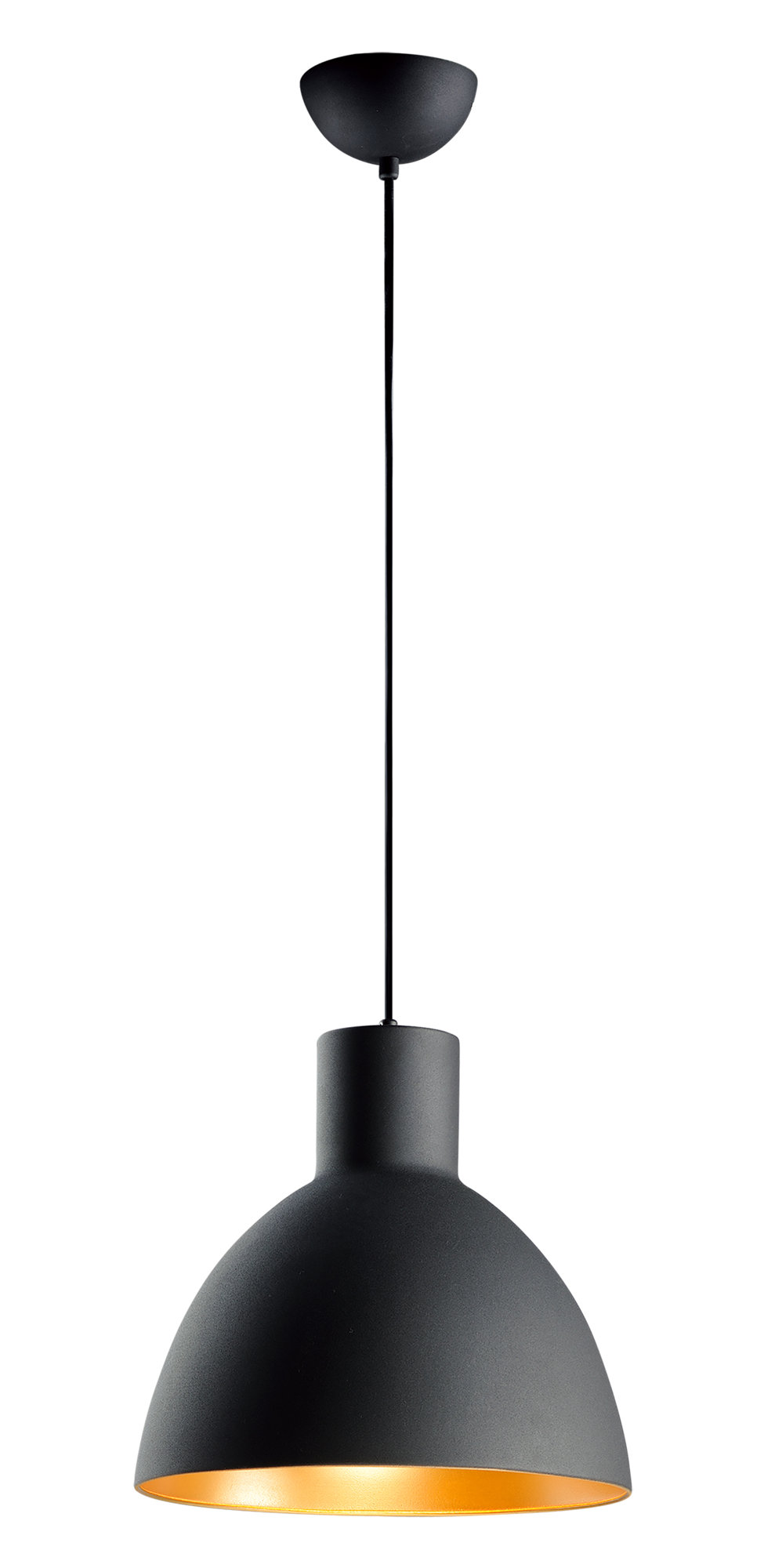 Wava Single Light Metal Dimmable Pendant, 133.75" H x 13.75" W x 13.75" D