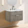 Liljan 30'' Wall-Mounted Single Bathroom Vanity with Engineered Stone Top