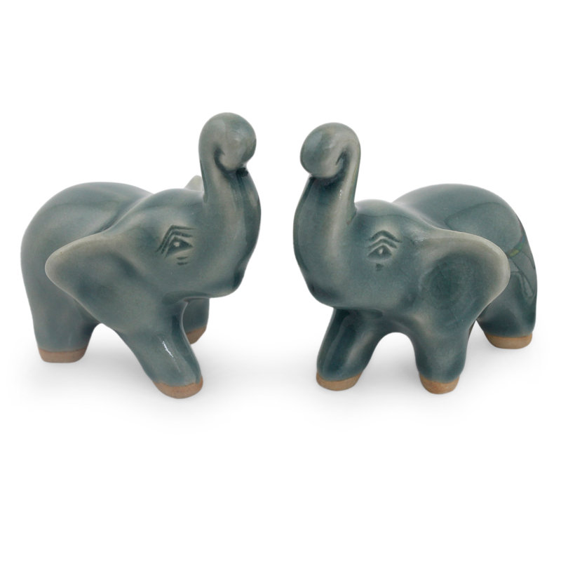 Zythum Animals Figurines & Sculptures, Blue