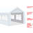 10'X20' Heavy Duty Carport Gazebo, Canopy Garage, Car Shelter With Windows