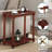 Mayall Chairside End Table with Pull-Out Shelf-1833092826