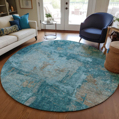Machine Washable Indoor/Outdoor Chayden ACN989 1'8" x 2'6" Rug