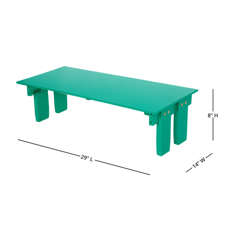 Table de jeu 3 pièces Emma Kids, Émeraude