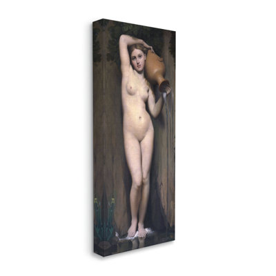 " The Spring Nude Female " by Jean Ingres Painting Print