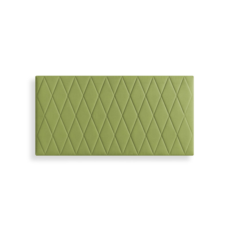 Upholstered Headboard, Green, Super King (6')