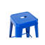 Tabourets de bar en métal bleu sans dossier de 2 comptoirs de 30 po de hauteur, amovibles, faciles à nettoyer et à structure solide, pour tabourets de salle à manger de 30 po de hauteur, non empilables, structure à stabilité rapide, bar à domicile,