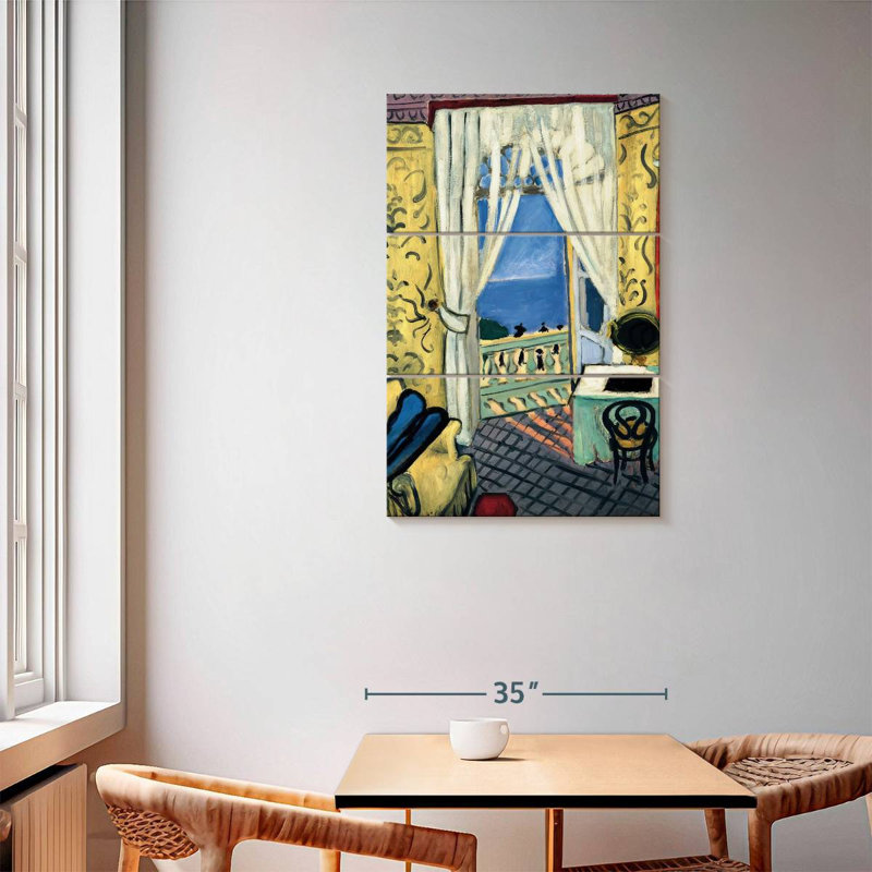 Lilie Interior With A Violin Case, 57" H x 36" W