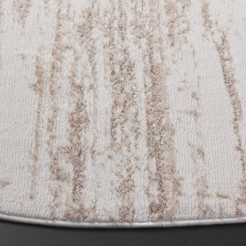 Hogue Performance Abstract Rug, Round 6'7"