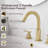 Widespread Double Handle Bathroom Faucet-107545229