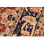 Tapis oriental rouille / beige en laine noué à la main 10 pi 2 po x 13 pi 10 po Silke