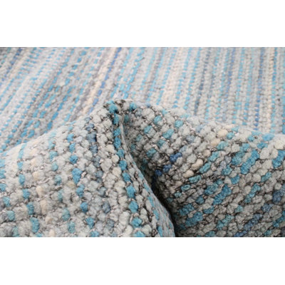 Tapis aqua Silk Shadow 10 po 1 po x 14 po 1 po