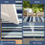 Tapis rayé bleu tissé à plat à la main Jonathon-1707777420
