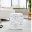 Élégant coton de 18 pouces pour le rangement avec texture unique, multi-usage, couvercle amovible, limite de 250 lb, intérieur seulement, revêtement non assemblé, utilisation en lb,-871433317