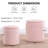 Round Ottoman With Storage Set Of 2-451059494