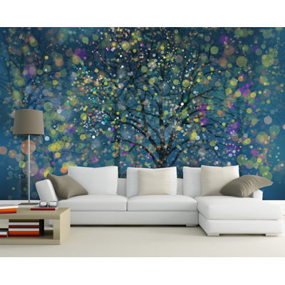 Murale arbre abstrait Meridan