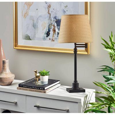 Lampe de table Dante - abat-jour naturel