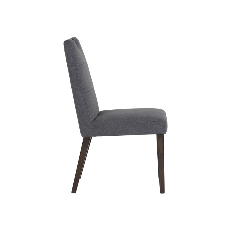 Tory Upholstered Dining Chair, Dark Gray