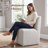 Ritney Foam-Filled Dining Chair with Casters