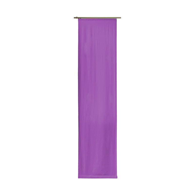 Torquay Blackout Curtain Panel Pair, 60cm Width x 245cm Drop, Purple