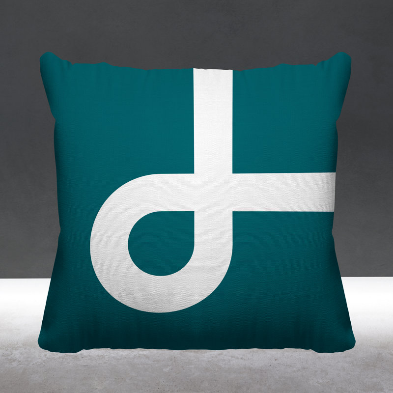 Coussin intérieur / extérieur Channing, L 15 po x H 15 po, Vert