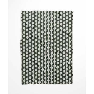 Dot Tied Velveteen Fleece Blanket