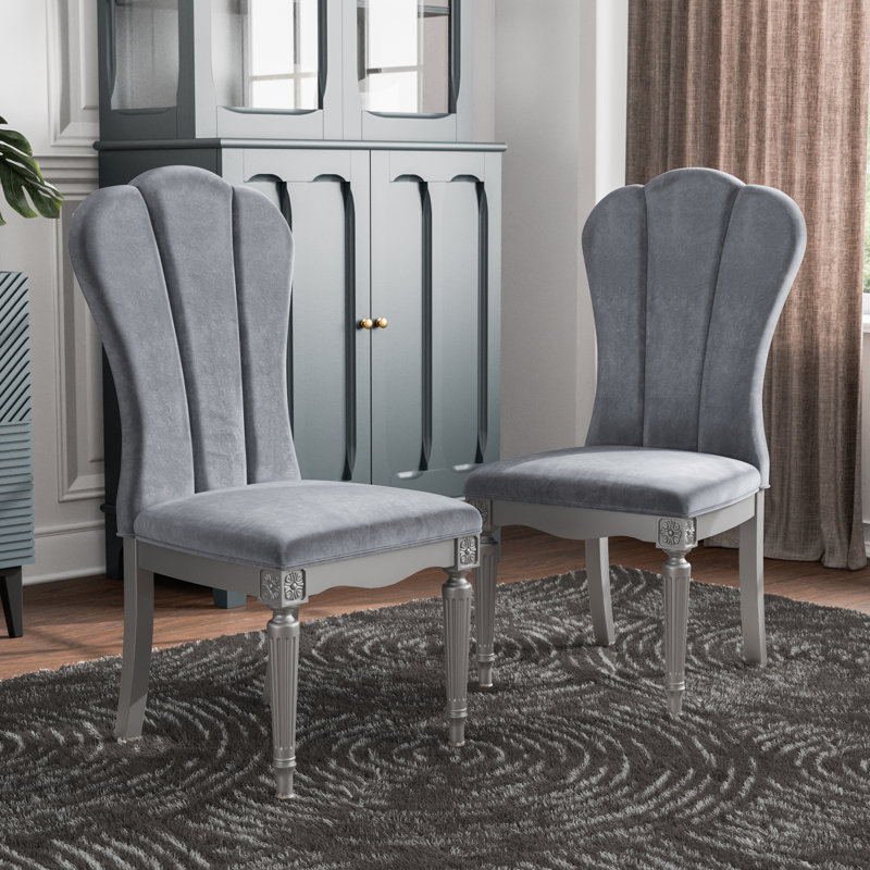 Chaises d'appoint Seabliss, Argent argent