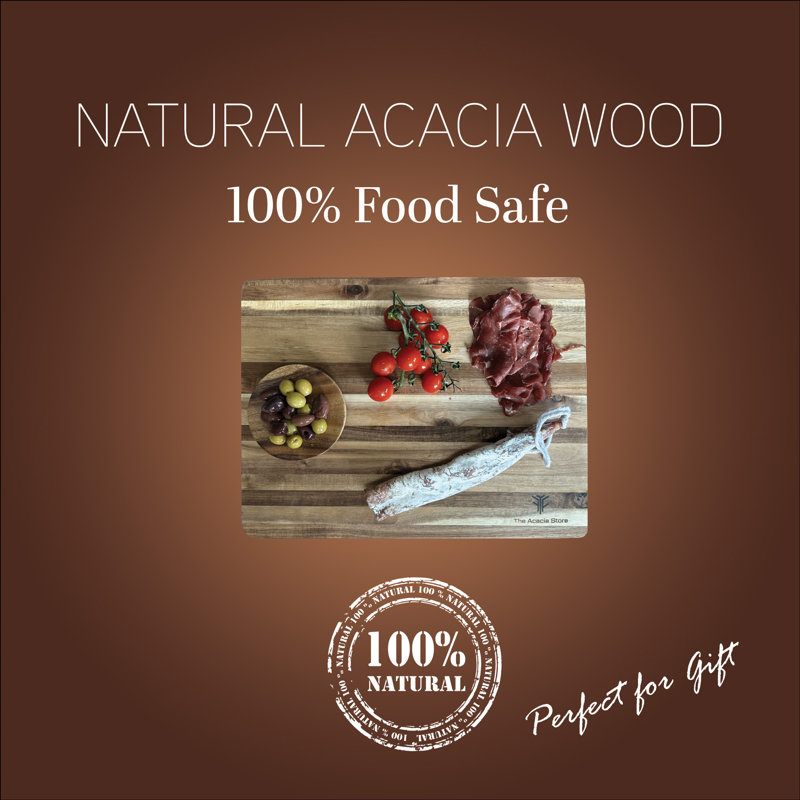 Acacia Wood Rectangular Cutting Board