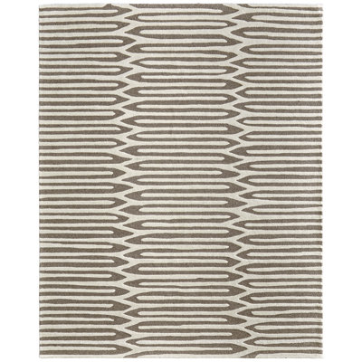 Gunnels Transitional Abstract Taupe Area Rug