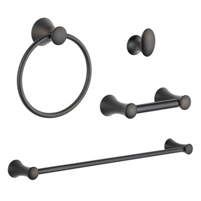 Lahara 4 Piece Bathroom Hardware Set