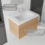 Meuble-lavabo flottant 30 po avec lavabo, porte à fermeture en douceur, lavabo en céramique-1169499521-1169499646