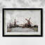 Moulins à vent près de Zaandam, 1871 - Claude Monet - Reproduction encadrée sur mesure-373621320-373621331-373621333