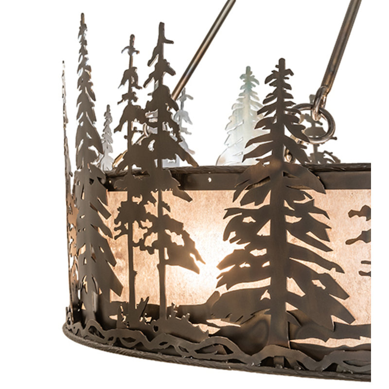 Tall Pines Downrod Ceiling Fan